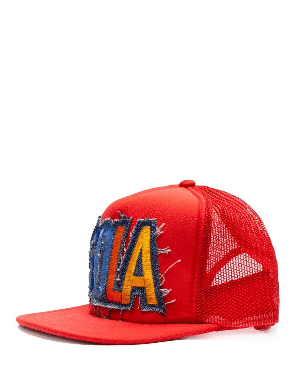 Red GOLA Denim Hat