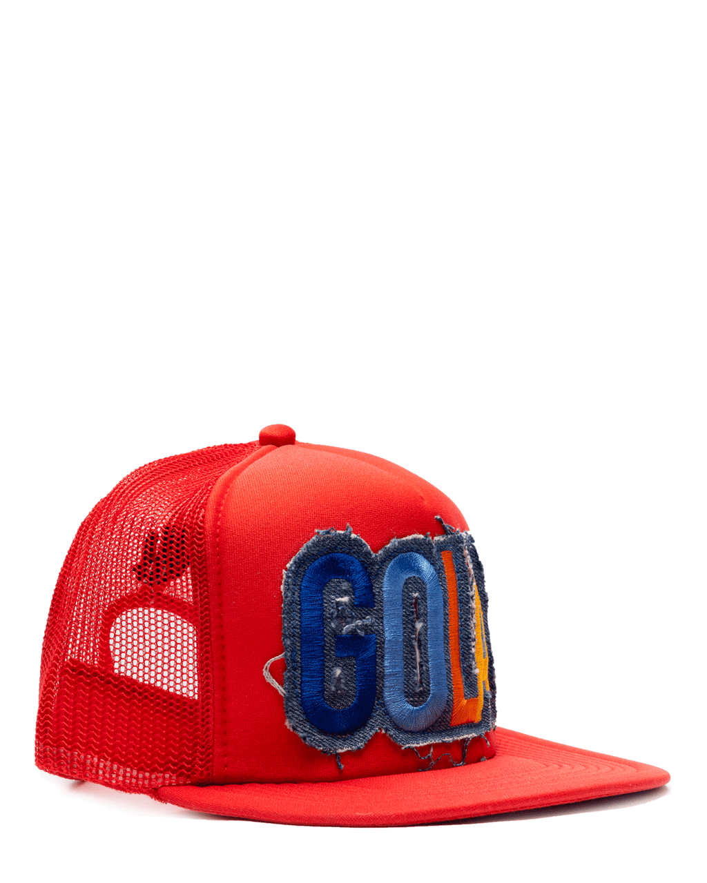 Red GOLA Denim Hat