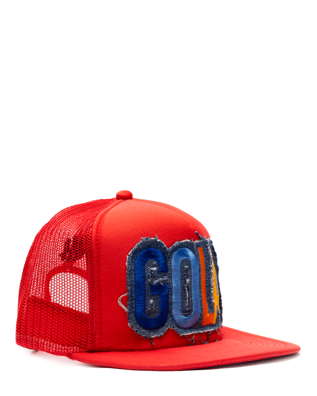 Red GOLA Denim Hat
