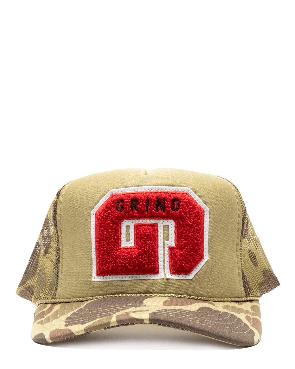 Green Camo GRIND Hat