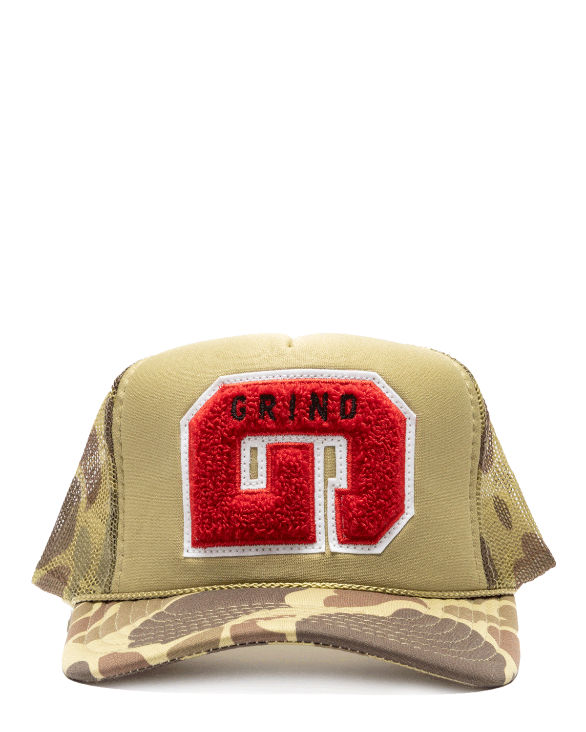 Green Camo GRIND Hat