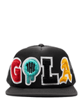 Black GOLA Puff Hat