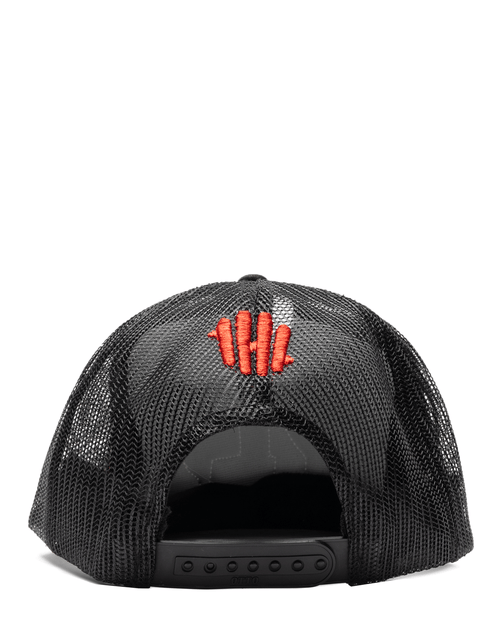 Black GOLA Puff Hat