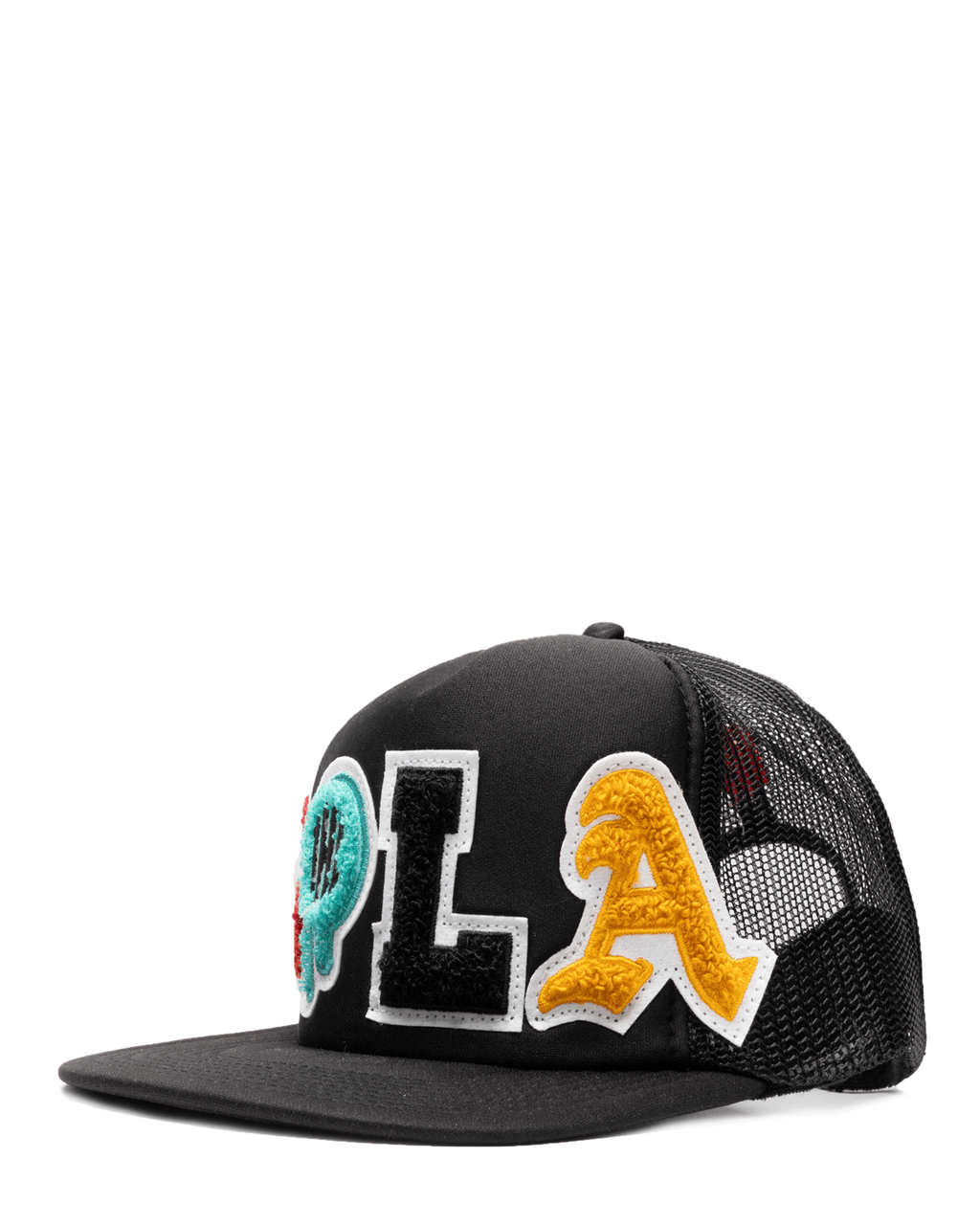 Black GOLA Puff Hat